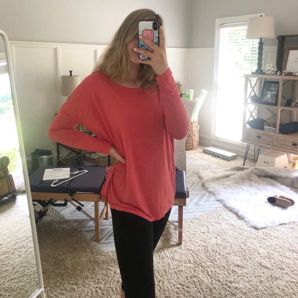 Pink Piko Flowy Top